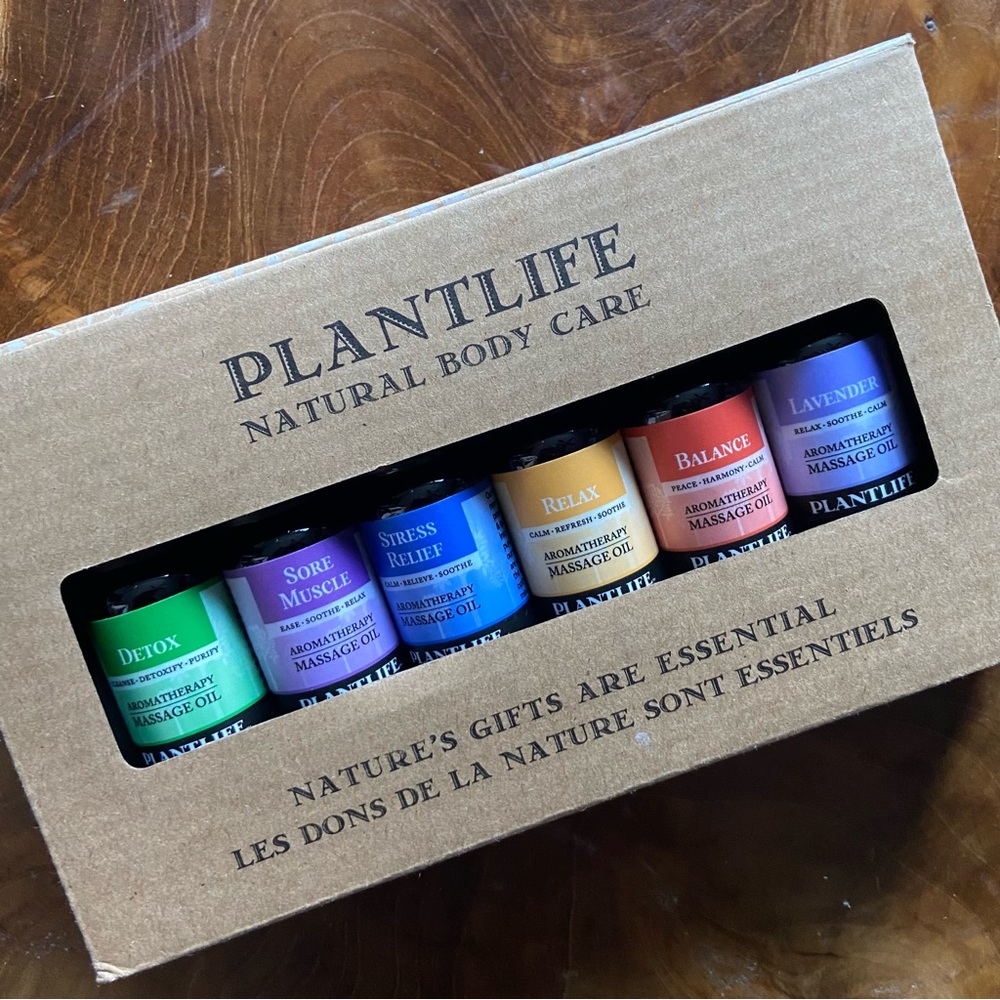 PlantLife 6ct Aromatherapy Massage Oil’s